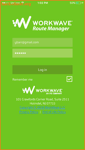 WorkWave Route Manager screenshot