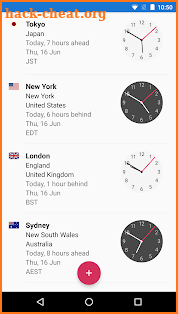 World Clock by timeanddate.com screenshot