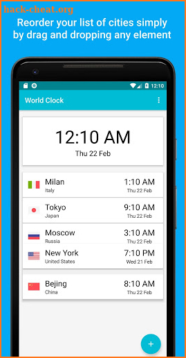 World Clock Pro - Timezones and City Infos screenshot