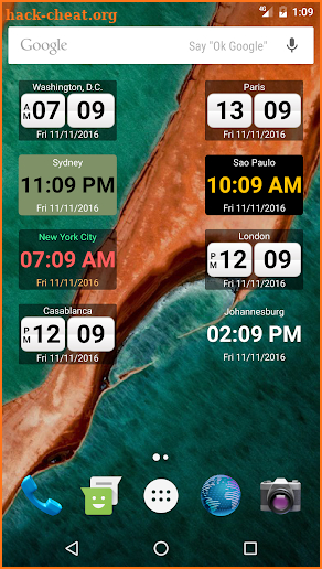 World Clock Widget 2018 Pro screenshot