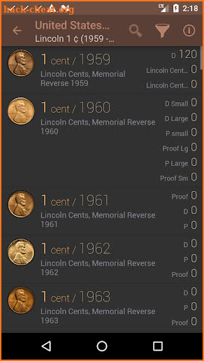 World coins: USA, Canada, EURO and others screenshot