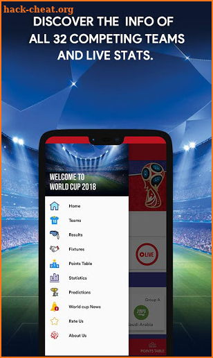 World Cup 2018 App : Soccer365 screenshot