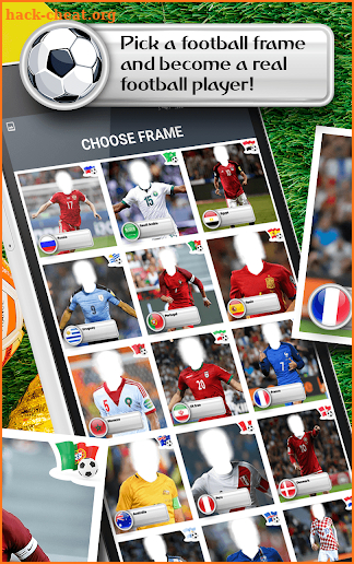 World Cup 2018 Photo Frames - Jersey Photo Editor screenshot