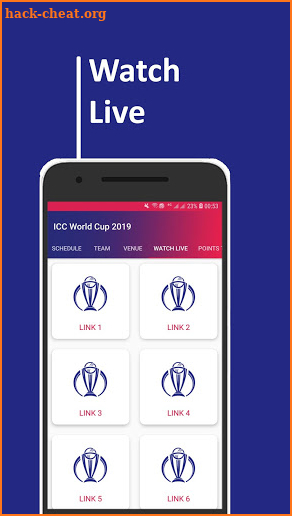 World Cup 2019 Match : Live Streaming screenshot