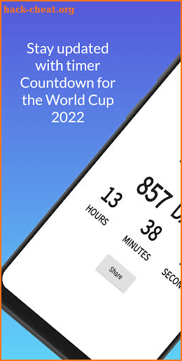 World Cup 2022 Qatar Countdown screenshot