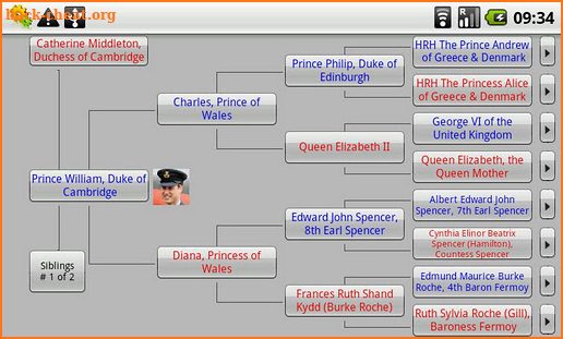 World Family Tree screenshot