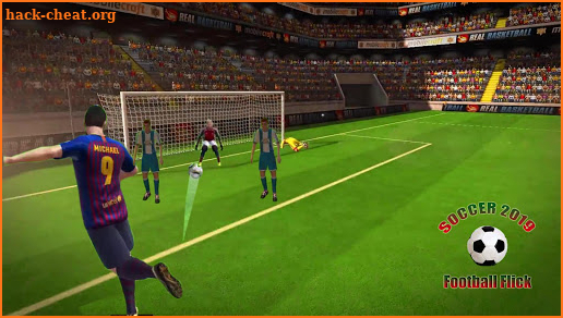 World Football Champion Flick Shoot Soccer League screenshot