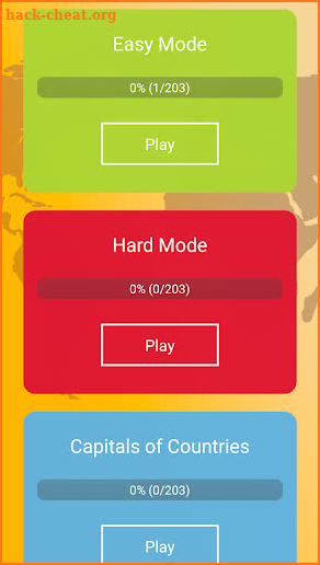 World Geography Quiz: Countries, Maps, Capitals screenshot