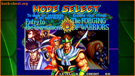 WORLD HEROES 2 JET ACA NEOGEO screenshot