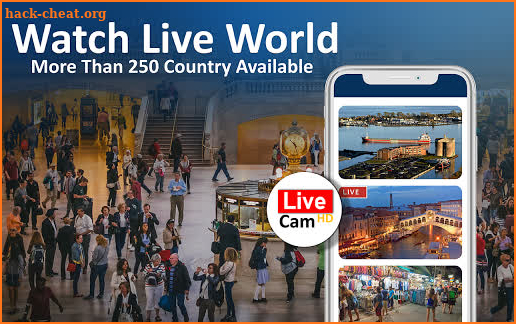 World Live Cam – Camera with Live Weather screenshot