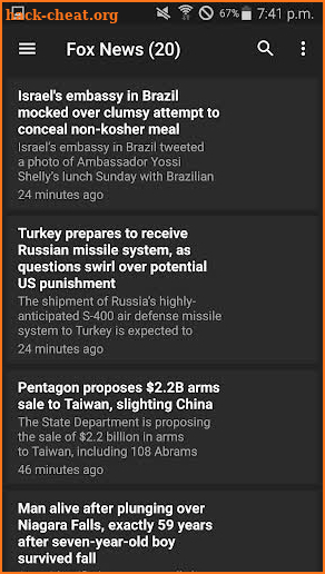 World News & Entertainment screenshot