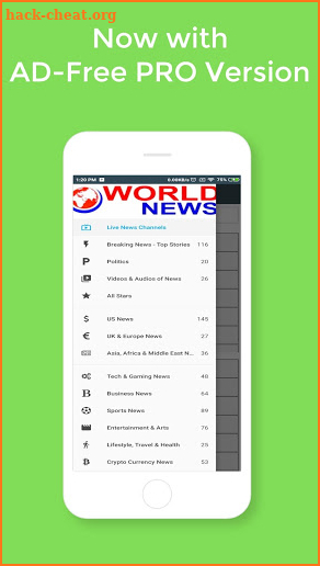 World News Pro: Top News Headlines,Updates,Stories screenshot