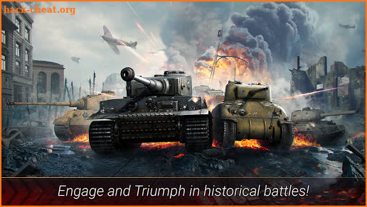 World of Armored Heroes: WW2 Tank Strategy Warfare screenshot