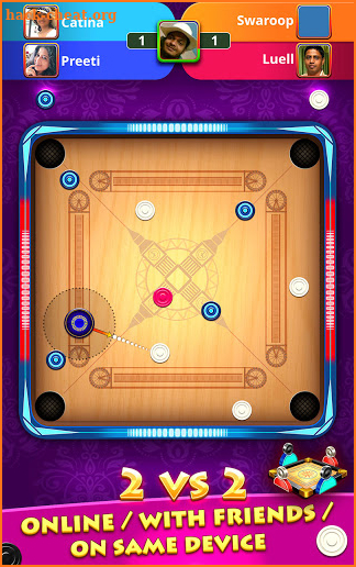 World Of Carrom : 3D Board Game screenshot