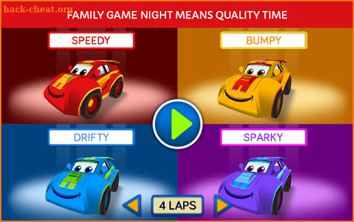 World Racers family board game screenshot