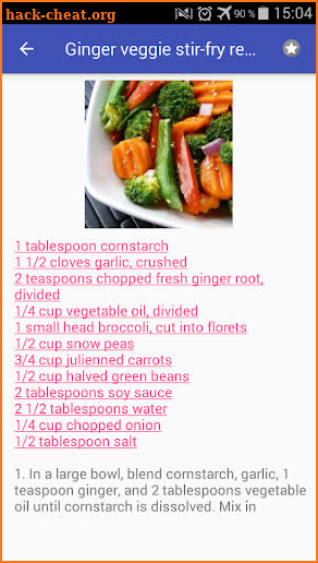 World recipes for free app offline with photo screenshot