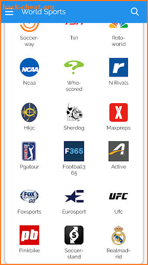 World Sports screenshot