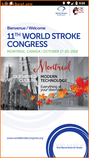 World Stroke Congress 2018 screenshot