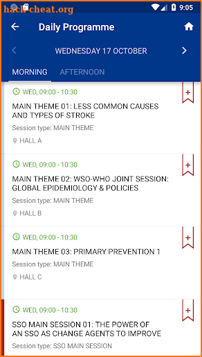 World Stroke Congress 2018 screenshot