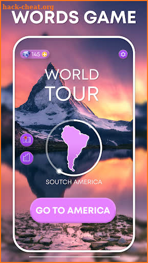 World Tour: Word Puzzle Game screenshot