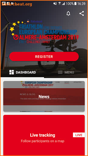 World Triathlon Almere 2021 screenshot