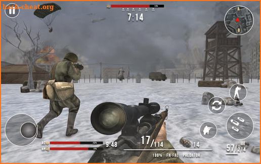 World War Winter Heroes - Free Shooting Games screenshot