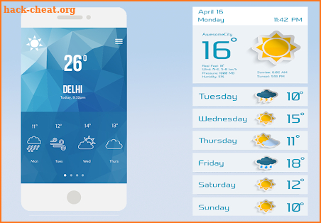 World Weather App screenshot