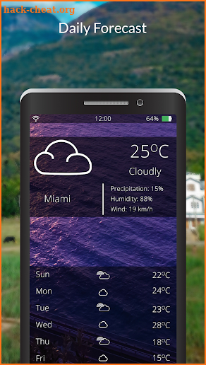 World Weather Forecast screenshot