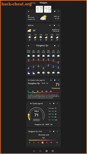 World Weather -  Widget screenshot