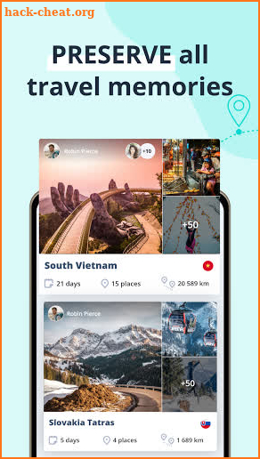 Worldee - Travel Journal, Trip Planner & Itinerary screenshot