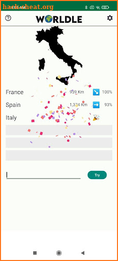 Worldle - Country Guess screenshot