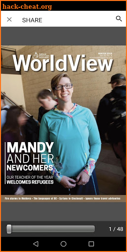 WorldView Magazine screenshot