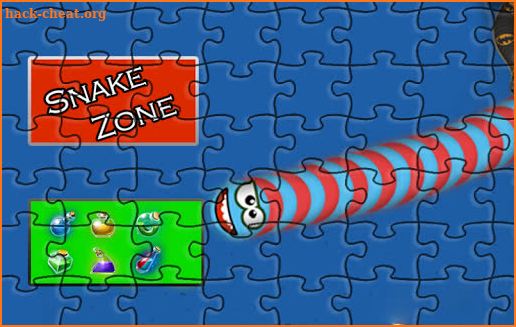 Worm Sliter zone - Snake Zone screenshot