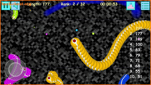 Worms Zone Battle 2020 screenshot