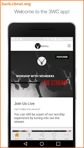 WORSHIP WITH WONDERS screenshot