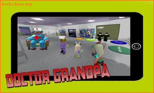 Worst doctor grandpa Mods: No Escape hospital obby screenshot