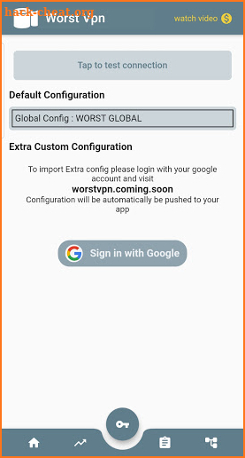WORST VPN screenshot