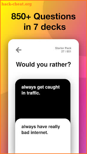 Would you Rather? Dirty Adult screenshot