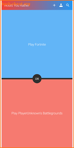 Would You Rather? Gaming screenshot