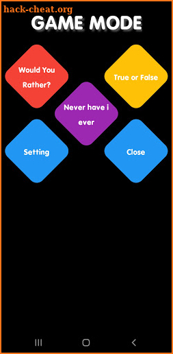 Would You Rather? True False? Never Have I Ever? screenshot