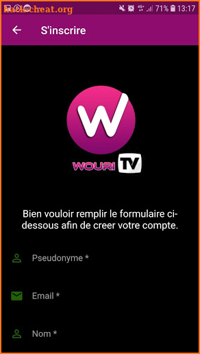 WOURI TV 100% Mob screenshot