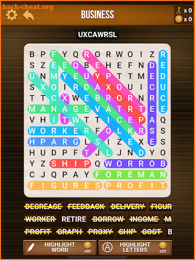 Wow Search: Classic Word Search screenshot