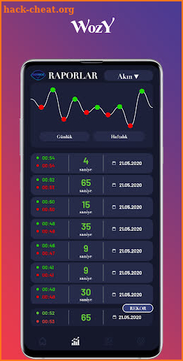 WozY - Online App Usage Tracker for WhatsApp screenshot