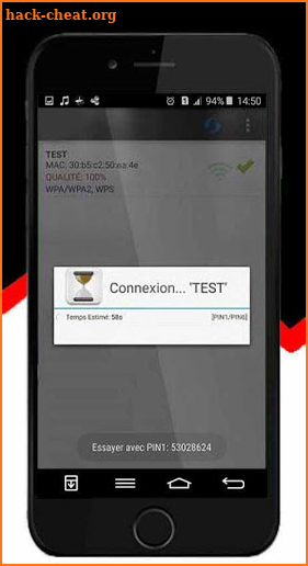 WPAconnect WPA2 Wifi Connect screenshot