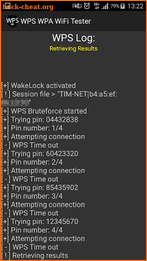 WPS WPA WiFi Tester (No Root) screenshot