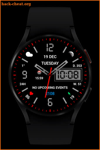 WR 010 Hybrid Watch Face screenshot