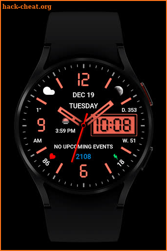 WR 010 Hybrid Watch Face screenshot