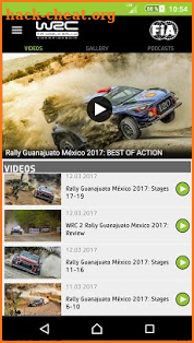 WRC – The Official App screenshot