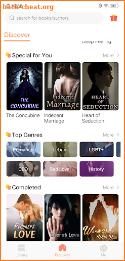 Wread Novels screenshot