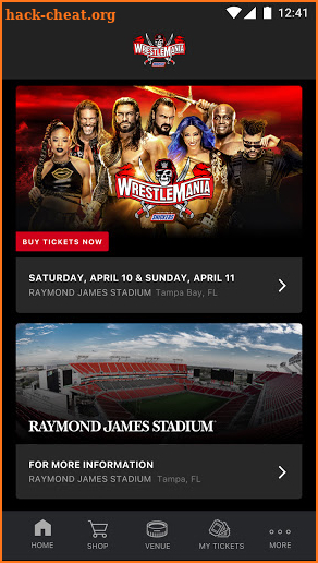 WrestleMania Live screenshot